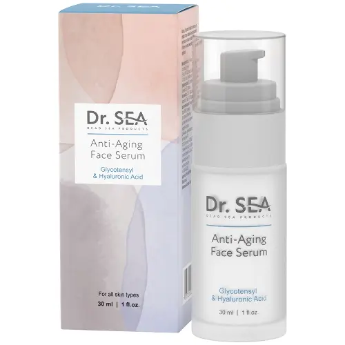Dr. Sea Сыворотка для лица с комплексом glycotensyl и гиалуроновой кислотой антивозрастная, сыворотка, 30 мл, 1 шт. фото