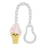 Lubby Клипса-держатель для пустышки Мороженое, 0+ мес, 1 шт, арт. 28405 фото 2