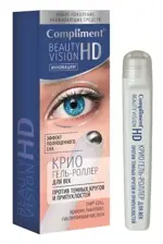 Compliment Beauty Vision HD Гель-роллер для век, гель для контура глаз, 11 мл, 1 шт, от темных кругов под глазами фото