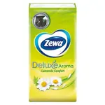 Zewa Deluxe платки носовые бумажные, 10 шт, с ромашкой фото
