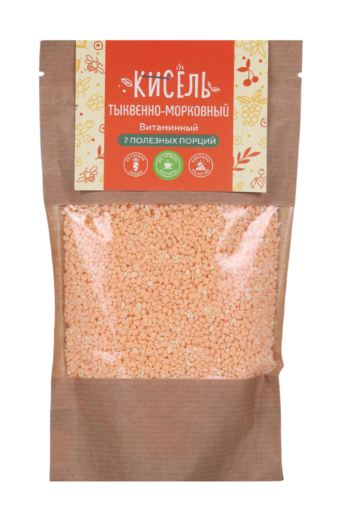 АлтайПлод Кисель витаминизированный, кисель, 140 г, 1 шт, тыквенно-морковный фото