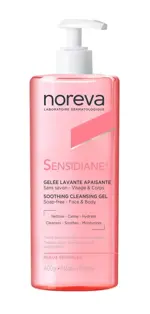 Noreva Sensidiane гель для лица и тела смягчающий очищающий, гель, 400 мл, 1 шт. фото