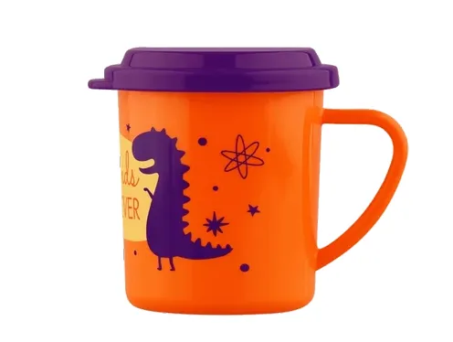 Lubby Кружка тренировочная с крышкой, 180 мл, 1 шт, арт. 23581 фото