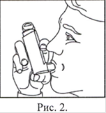 Инструкция по применению Ипратропиум-аэронатив, 20 мкг/доза, 200 доз, аэрозоль для ингаляций дозированный, 1 шт. - схема 2