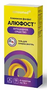 Консумед Алюфост, гель для приема внутрь, 16 г, 6 шт. фото 