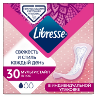 Libresse Dailyfresh plus Прокладки ежедневные, прокладки гигиенические, 30 шт. фото