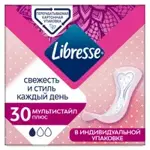Libresse Dailyfresh plus Прокладки ежедневные, прокладки гигиенические, 30 шт. фото