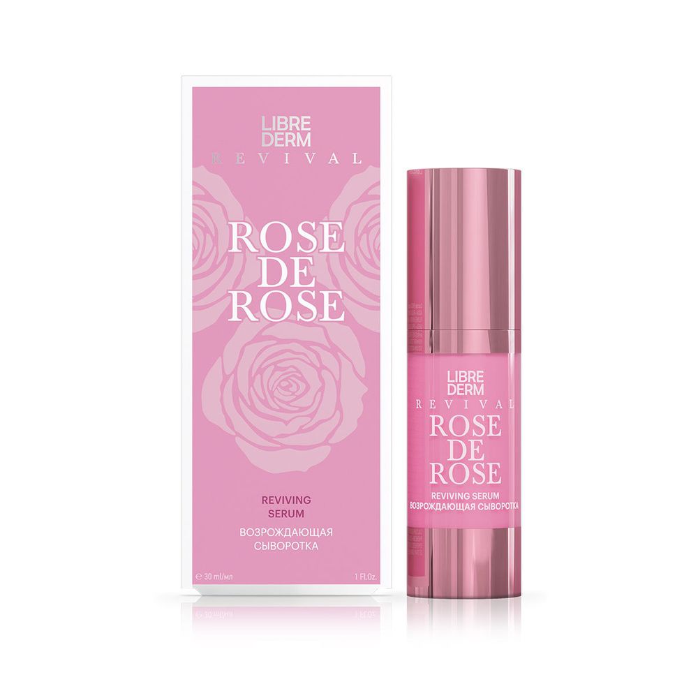 Librederm ROSE DE ROSE Сыворотка возрождающая, сыворотка, 30 мл, 1 шт. фото