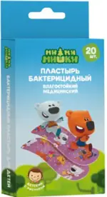 Ми-ми-мишки Набор пластырей, 1.9 см х 7.2 см, 20 шт, влагостойкий фото