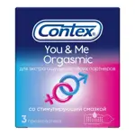 Contex Презервативы You Me Orgasmic, презервативы, 3 шт. фото