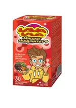Lava Lava Мишки Иммунитет+, пастилки жевательные, 30 шт, черная смородина фото