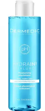 Дермедик Hydrain 3 Hialuro Moisturising Physiotoner, тоник для лица, 200мл, 1 шт, для сухой и чувствительной кожи фото