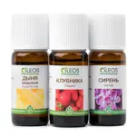 Oleos Набор масел ароматических Дыня медовая + Клубника + Сирень, масло эфирное, 10 мл, 3 шт. фото 3