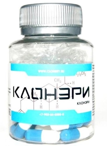 Клонэри, 500 мг, капсулы, 60 шт. фото