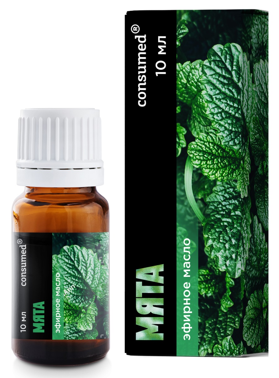 Консумед масло эфирное Мята, масло эфирное, 10 мл, 1 шт. фото