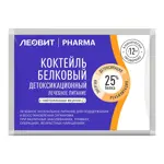 Леовит pharma коктейль белковый детоксикационный, порошок, 20 г, 1 шт, нейтральный фото