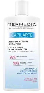 Дермедик Capilarte Shampoo Anti-Dandruff, шампунь, 300мл, 1 шт, против перхоти фото