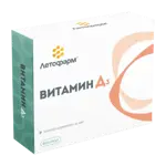 Летофарм Витамин Д3, 10 мкг, капсулы, 40 шт. фото