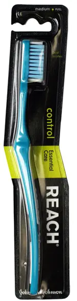 Reach Control Зубная щетка, щетка зубная, 1 шт, средней жесткости фото