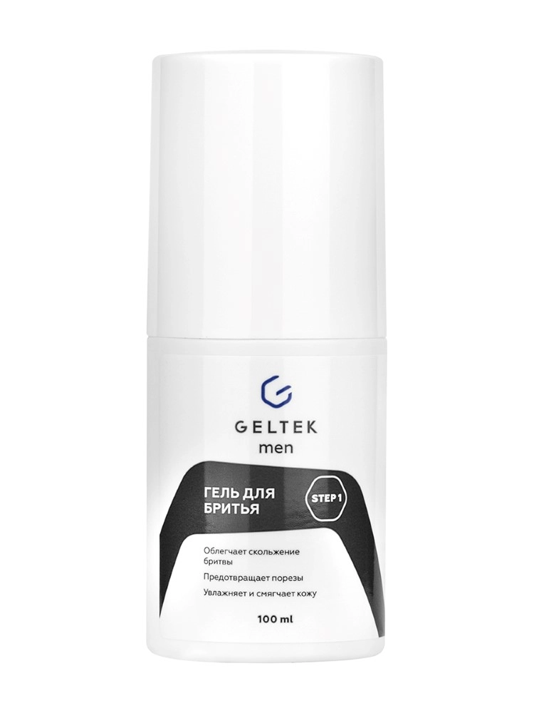 Geltek men гель для бритья, гель для бритья, 100 мл, 1 шт. фото