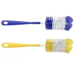Курносики Ершик для мытья бутылочек с губкой, 1 шт, цвет в ассортименте, арт. 19569 фото