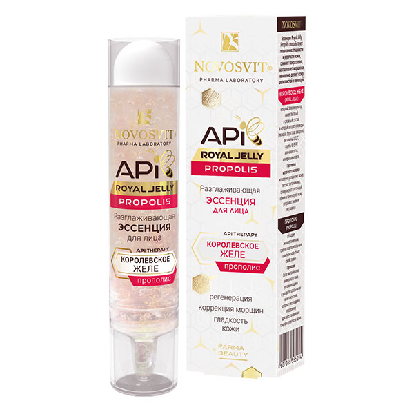 Novosvit ROYAL JELLY Разглаживающая эссенция для лица PROPOLIS, 35 мл, 1 шт. фото