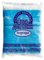 Ресурс здоровья Соль для ванн морская, соль для ванн, 1 кг, 1 шт. фото