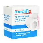 Клинса Лейкопластырь фиксирующий, 3 см х 500 см, лейкопластырь, 1 шт, белый, тканевая основа фото 2