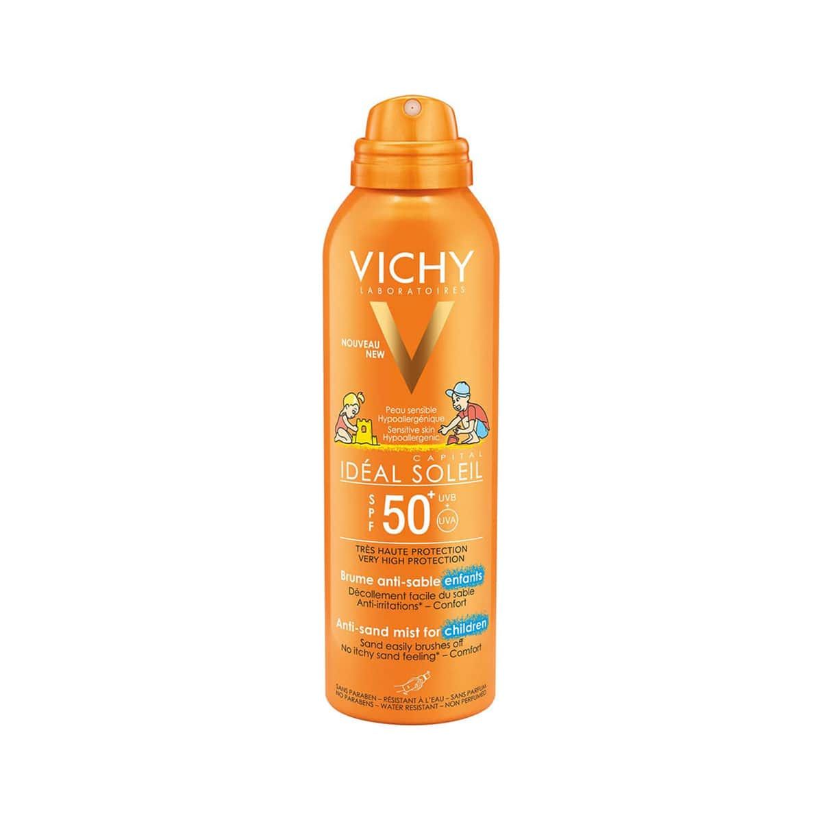 Vichy Capital Ideal Soleil спрей-вуаль детский анти-песок SPF50+, спрей, 200 мл, 1 шт. фото
