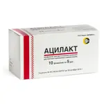 Ацилакт, лиофилизат для приготовления раствора для приема внутрь и местного применения, 10 шт. фото