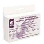 Inekta Салфетка инъекционная спиртовая, 60 мм х 100 мм, 20 шт. фото