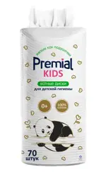 Premial Ватные диски, 70 шт. фото