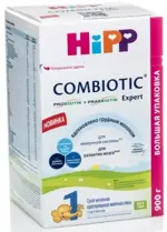 Hipp 1 Combiotic Expert смесь молочная, смесь молочная сухая, 900 г, 1 шт. фото
