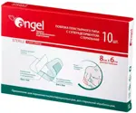 Angel Повязка пластырного типа с суперадсорбентом, 6 см х 8 см, повязка стерильная, 10 шт. фото