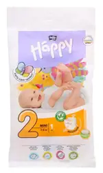 Bella Baby Happy Mini Подгузники детские, р. 2, 1 шт, 3-6кг фото 