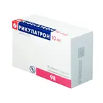 Рикулатрон, 10 мг, таблетки, покрытые пленочной оболочкой, 98 шт. фото 1