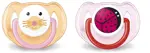 AVENT Classic Пустышка силиконовая ортодонтическая, 6-18 месяцев, 2 шт, цвет в ассортименте, Домашние животные, арт. SCF182/15 (83520) фото