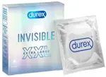 Durex Invisible XXL, презервативы, 3 шт, ультратонкие фото