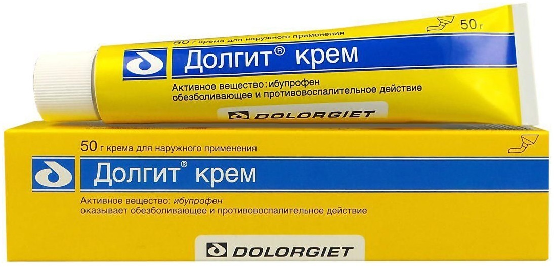 Долгит, 5%, крем для наружного применения, 50 г, 1 шт. фото