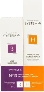 System 4 Программа №13 для ежедневного ухода, набор, 1 шт, шампунь 250 мл + кондиционер 150 мл фото