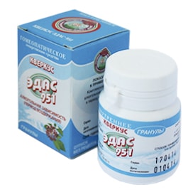 Эдас-951 Кверкус, гранулы гомеопатические, 20 г, 1 шт. фото