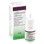 Симбринза, 2 мг/мл + 10 мг/мл, капли глазные, 5 мл, 1 шт. фото 