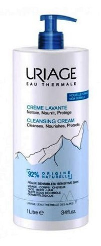 Uriage крем очищающий пенящийся, крем моющий, 1 л, 1 шт. фото