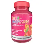 Вита-Энерджи Комплекс витаминов и минералов, жевательные таблетки, 90 шт, клубника фото