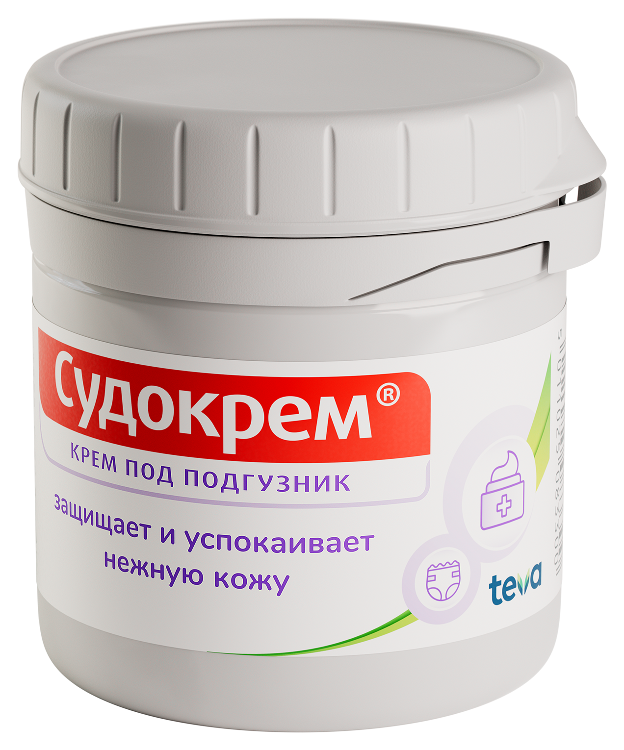 Судокрем Крем под подгузник, крем для детей, 60 г, 1 шт. фото