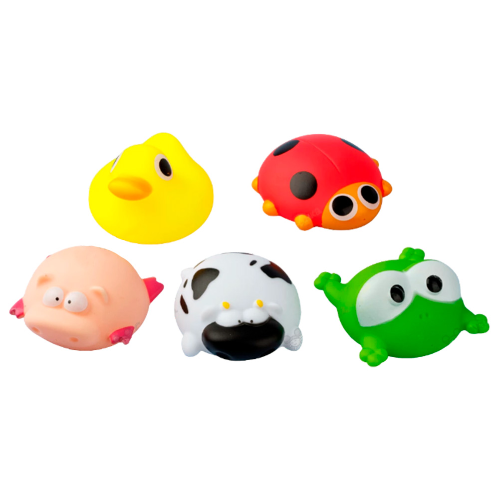 Бусинка набор игрушек для купания, набор, 5 шт, арт. 168 фото