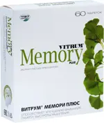 Витрум Мемори плюс, таблетки, 60 шт. фото 4