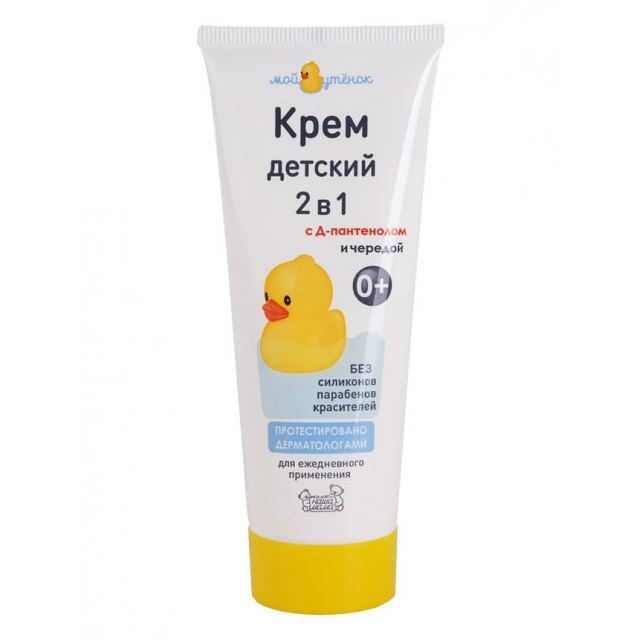 Мой утенок Крем детскийс Д-пантенолом и чередой, 75 г, 1 шт. фото