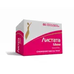 Листата Мини, 60 мг, таблетки, покрытые пленочной оболочкой, 80 шт. фото