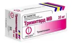 Тримитард МВ, 35 мг, таблетки пролонгированного действия, покрытые пленочной оболочкой, 60 шт. фото